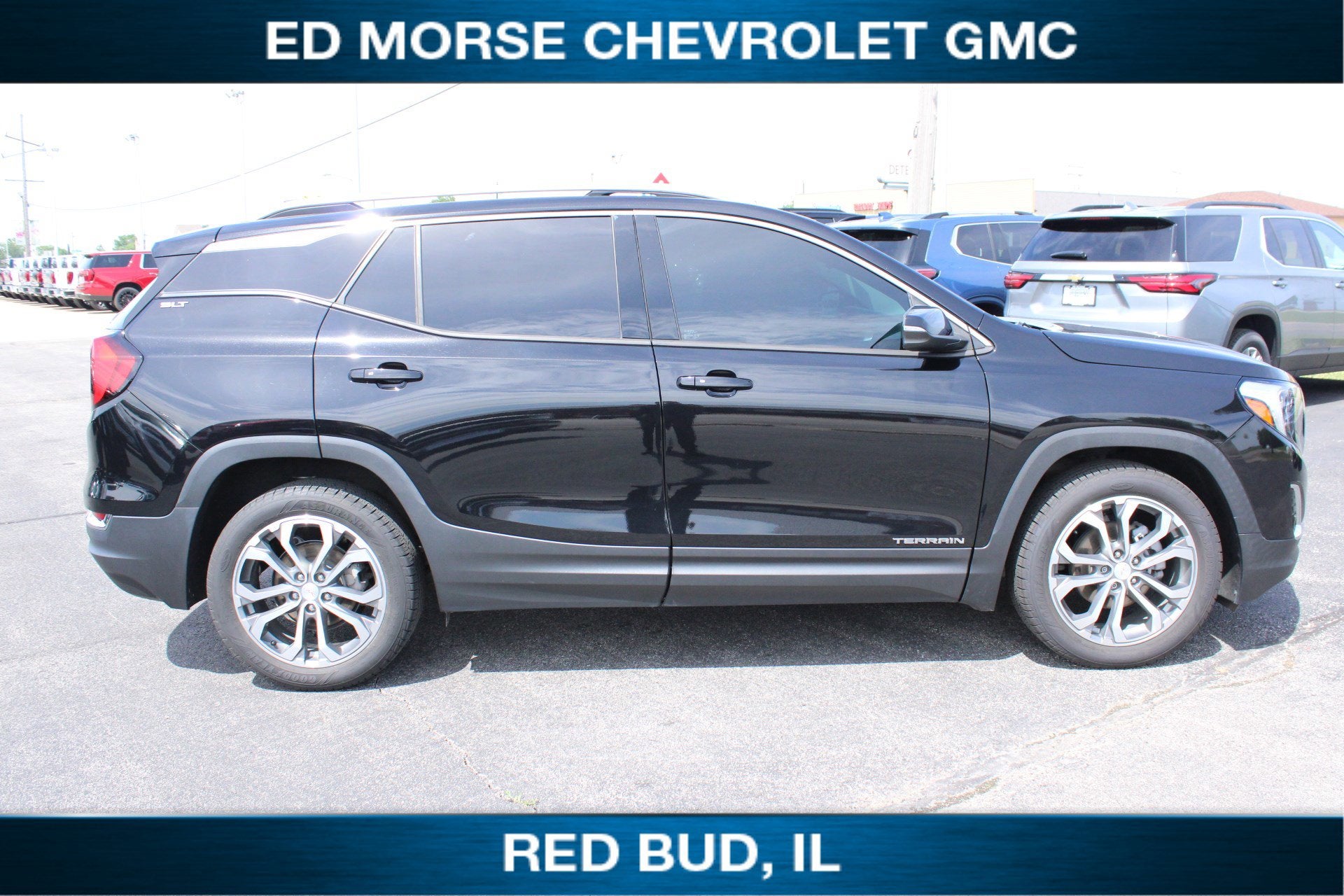Used 2020 GMC Terrain SLT with VIN 3GKALPEV2LL301616 for sale in Red Bud, IL