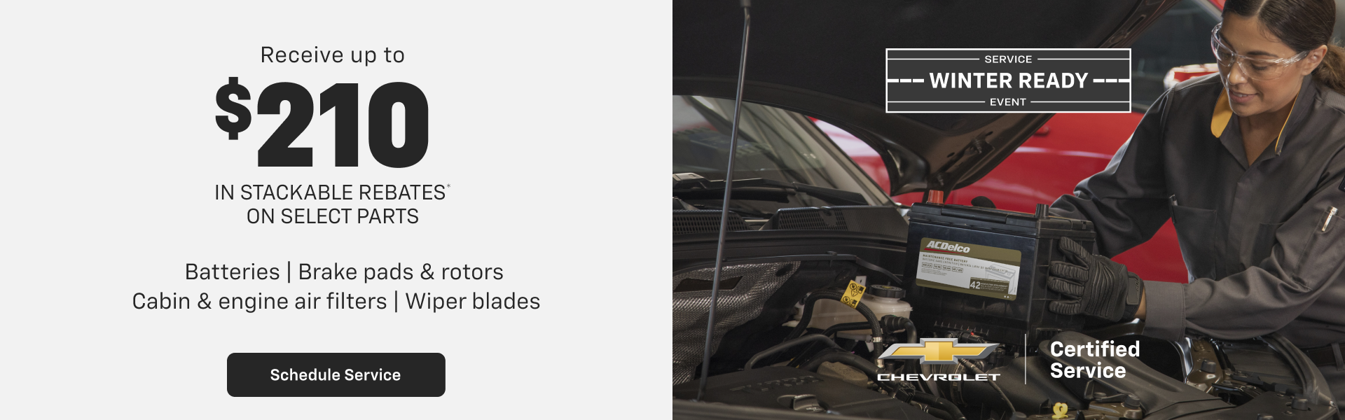 up to $210 in stackable rebates on select parts Ed Morse Chevrolet - Red Bud in #C